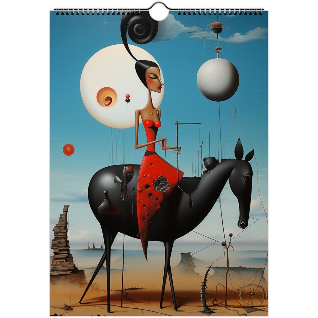 Art Deco Kalender 2025. The art Calendar 2025 special birthday and christmas gift