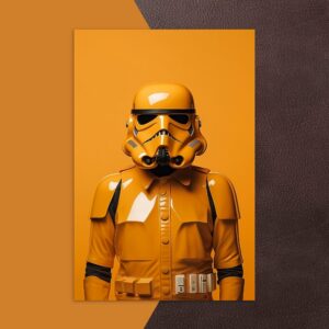 Star Wars Orange Serie | Storm Trooper Postkarte | Orangen sind Gesund