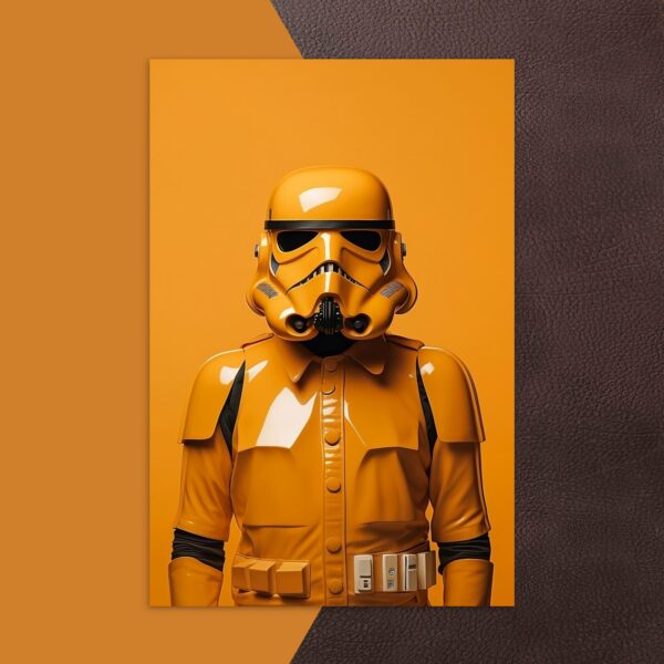 Star Wars Orange Serie | Storm Trooper Postkarte | Orangen sind Gesund